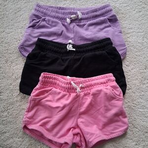 Cat & Jack Kids' Shorts in Purple, Black, and Pink